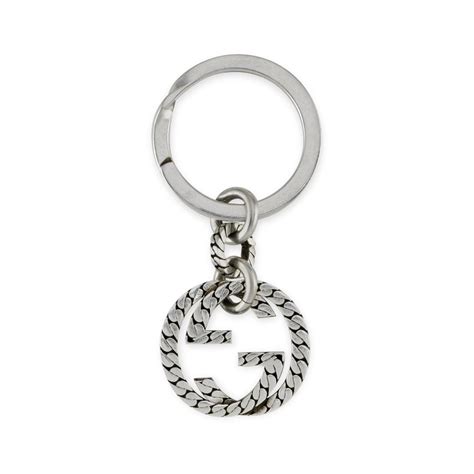 gucci sterling silver key ring|More.